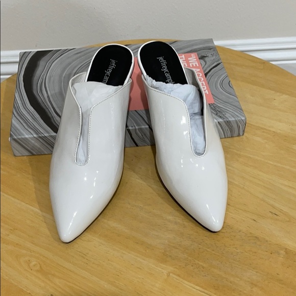 Jeffrey Campbell Saltaire Mules Patent Leather 8.5 - Picture 2 of 4